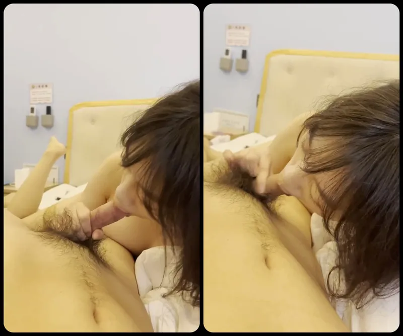 Nhân tình ngoan mút láp cây hàng bự của anh